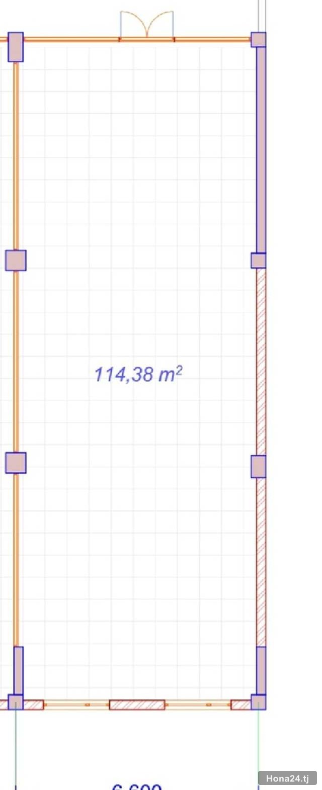Коммерческое помещение, 114 м², 29 мкр, магазини Очил — 2