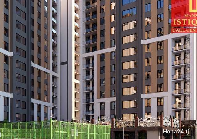 3-хонагӣ манзил, 5 мкр сари роҳ, рӯ ба рӯи боғ, 112 м² — 2