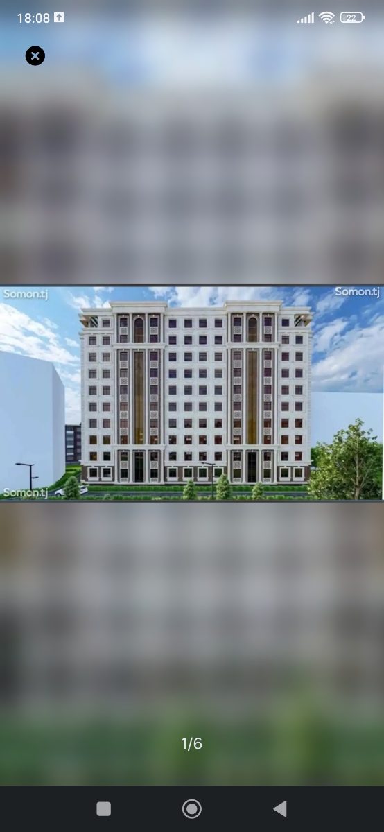 1-комнатная квартира, 46 м², 18-й мкр — 6